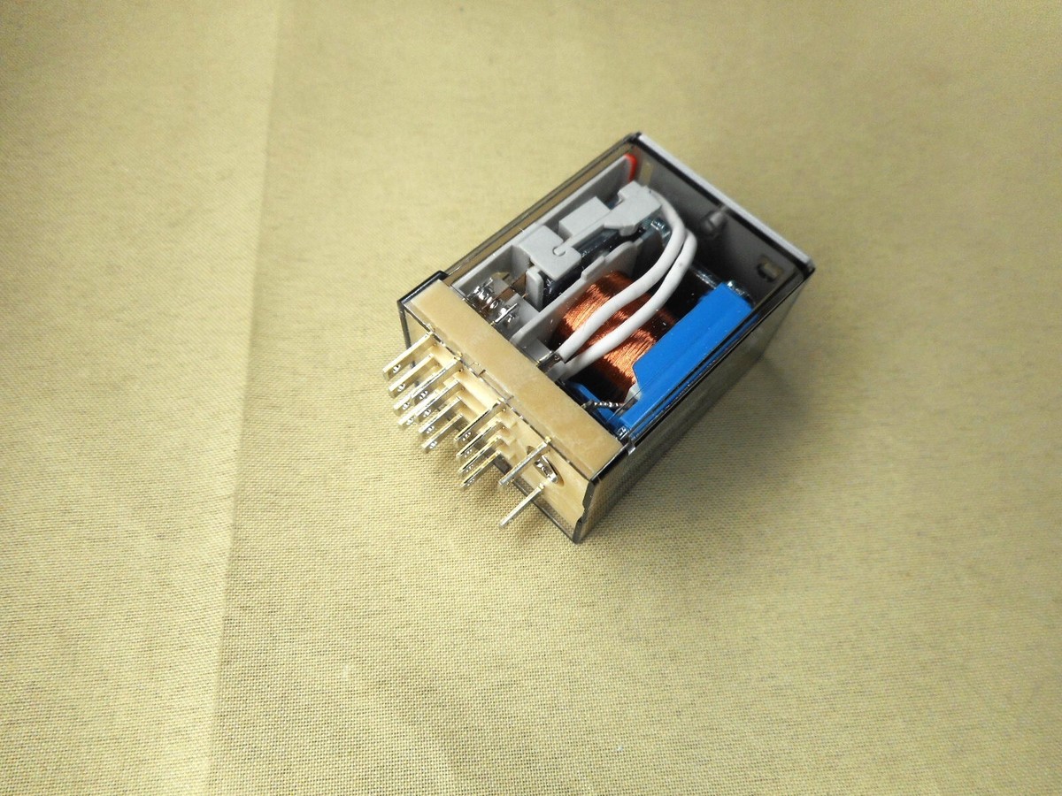 Finder Relay 55.34.9.024.0040 4PDT relay 24VDC coil (NIB) | eBay