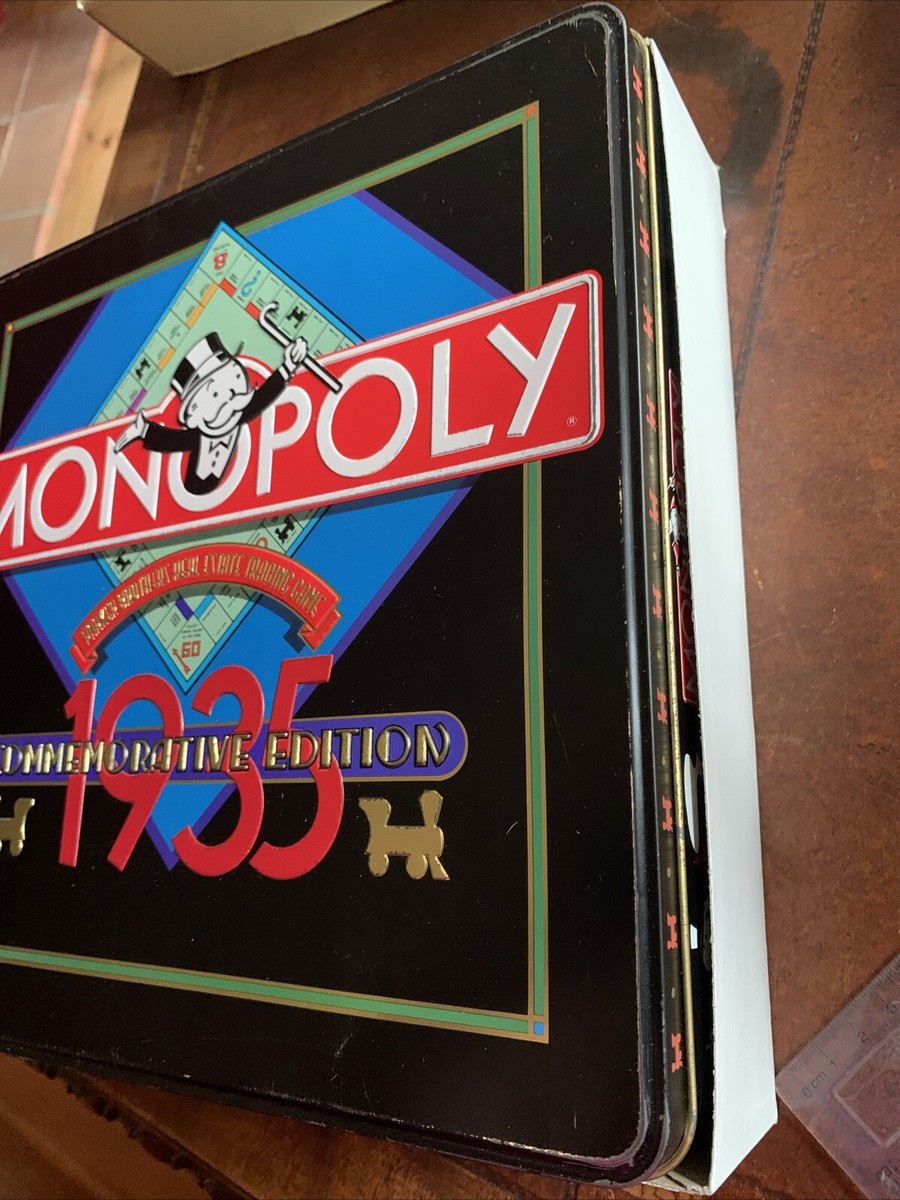 人生ゲーム MONOPOLY 1935 COMMEMORATIVE EDITION Vintage Monopoly 1935 Commemorative Edition Parker Brother Board