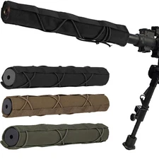 8" Elite Suppressor Cover Tactical Airsoft Silencer Cover - Quick Release Sleeve