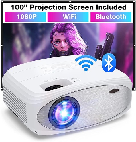 HOWWOO Projector with WiFi and 
