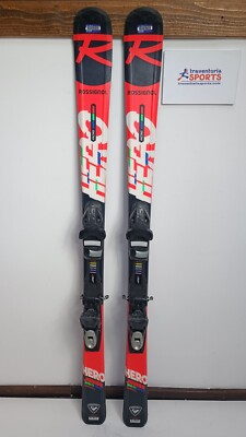 Rossignol Hero J 140cm Ski + Elan ESP 7.5 Bindung Winter Abenteuer Winter