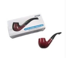 HAOJUE Pipe Durable Wood Wooden Effect Plastic Smoking Tobacco  New & Boxed UK