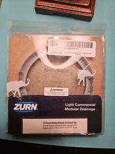 Zurn LC-CR06NI Round 6" Nickel Bronze Cleanout Head Assembly