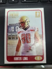 HUNTER LONG 2021 ONYX VINTAGE FOOTBALL ROOKIE CARD