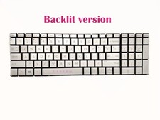 Teclado US Silver para HP PAVILION 15-CR0037WM/15-CR0053WM/15-CR0056WM