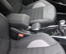 Mittelarmlehne DESIGN PEUGEOT 2008 (2013-2019) armsteun-armauflage+weißen Nähte