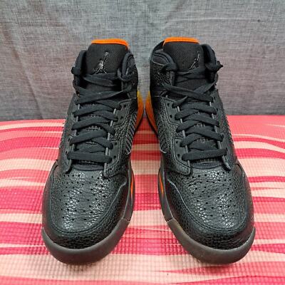 Nike Jordan Mars 270 Kids Shoes Black Orange Yellow BQ6508-009