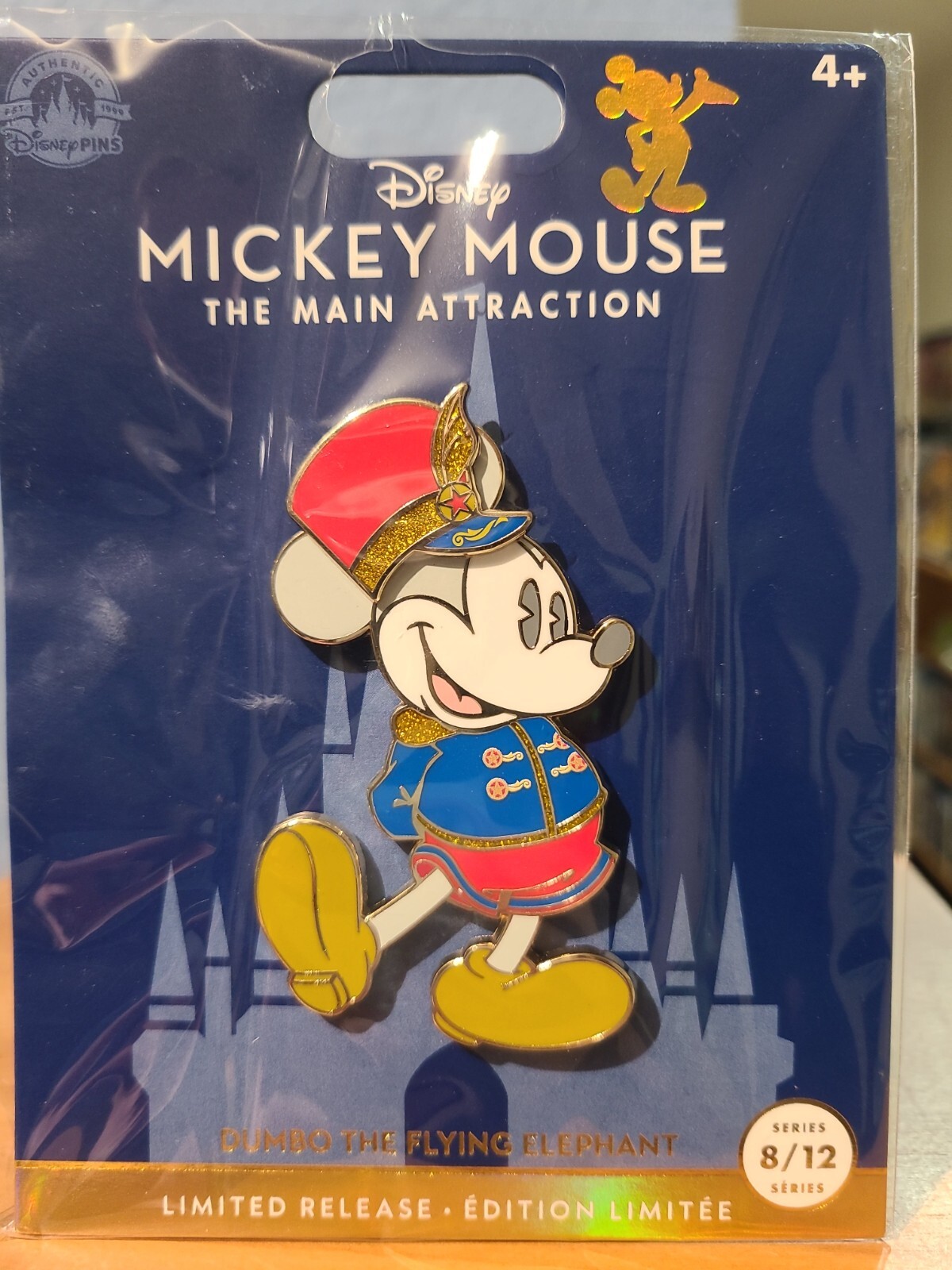 Disney 2022 Mickey Mouse The Main Attraction Dumbo the flying elephant Jumbo Pin