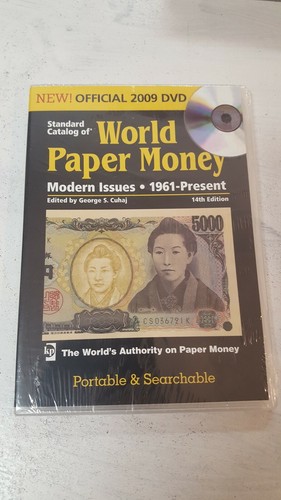 Standard catalog of world paper money 1961 to present 14th Edition DVD NEW