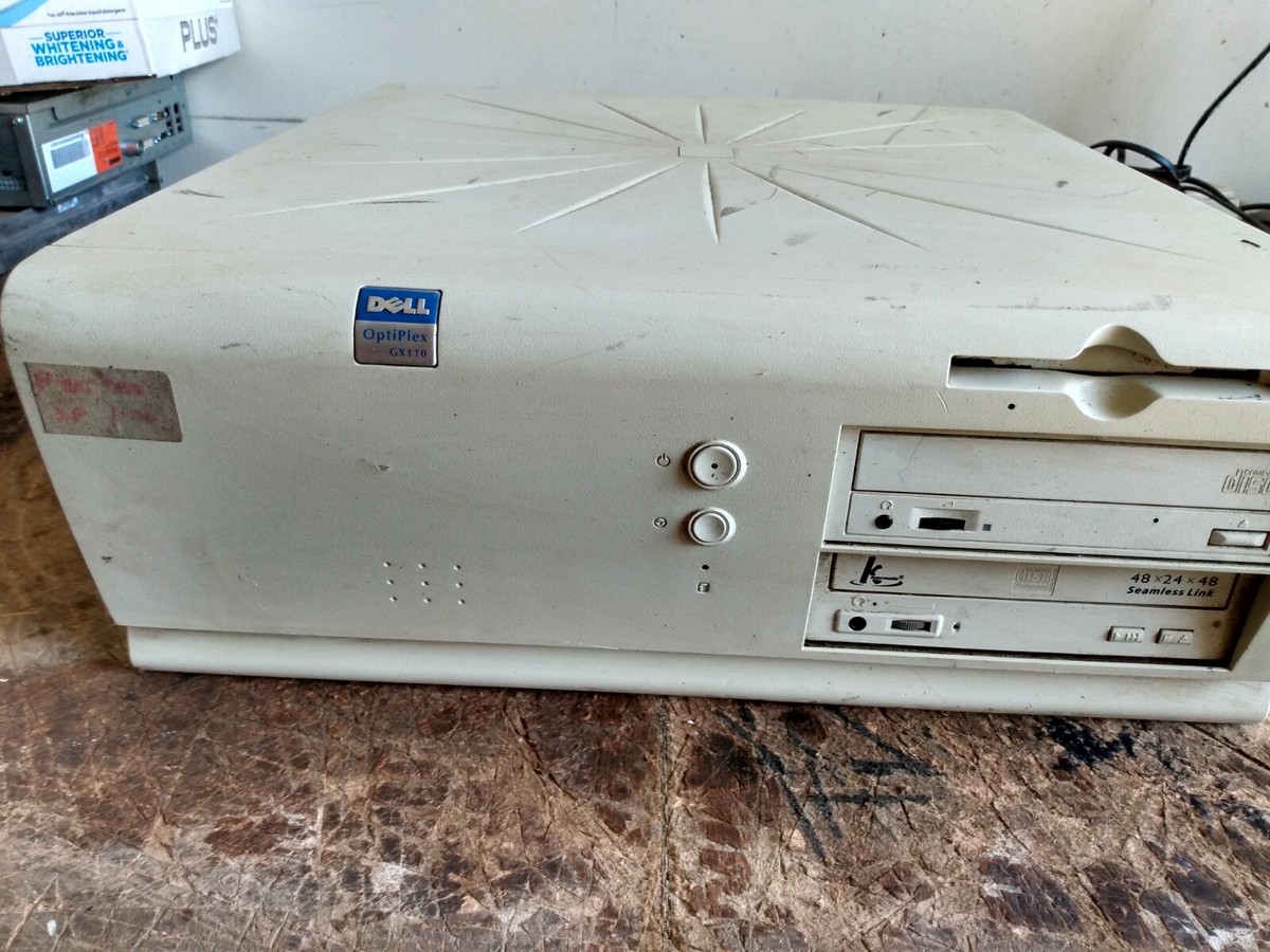 VINTAGE DELL OPTIPLEX GX110 PENTIUM III 733 MHZ DESKTOP