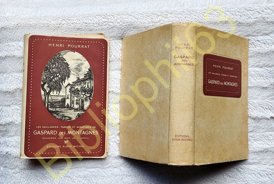 Pourrat Les vaillances farces aventures de Gaspard des Montagnes relié 1951 EAS - Photo 4/4