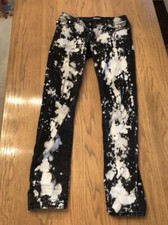 Dior Paint Splatter Vintage Denim