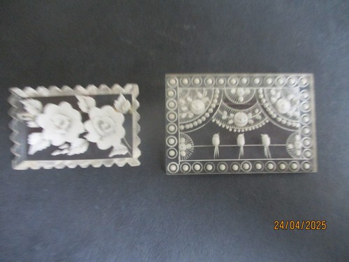 2 anciennes broches de fantaisie en argent - Catawiki