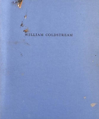 William Coldstream: New paintings by William Coldstream & Catherine Lampert (Ess