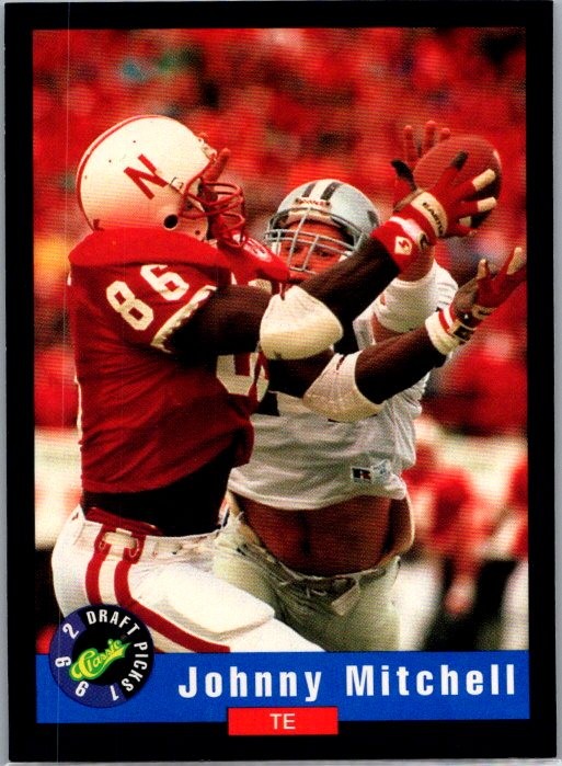1992 Classic Draft Picks #55 Johnny Mitchell