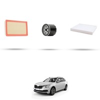 Hoffcar Wartungsset - 3 Filter FüR Skoda Kamiq 1.5 TSI 110KW Ab 2019