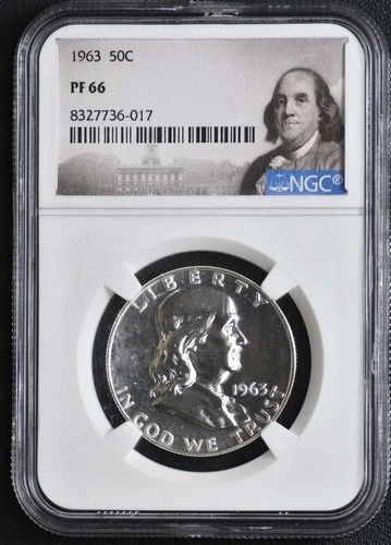 1963 Franklin Half Proof PF66 #b