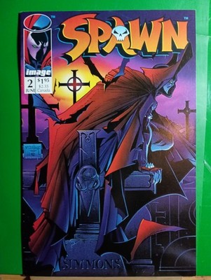 1992 Image Comics Spawn Issue 2 Todd McFarlane Direct Edition Cover Artist 