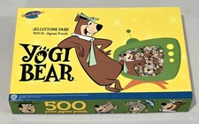 Vtg Warner Brothers YOGI BEAR JELLYSTONE PARK Hanna Barbera 500 Pc Jigsaw Puzzle
