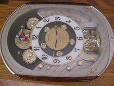 Seiko Collector Edition Melodies in Motion Clock with Swarovski Crystals