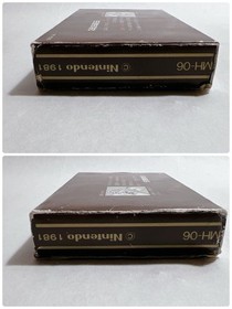 Nintendo Game & Watch Gold MANHOLE MH-06 w/ Box, Manual LCD Electronics Game JP