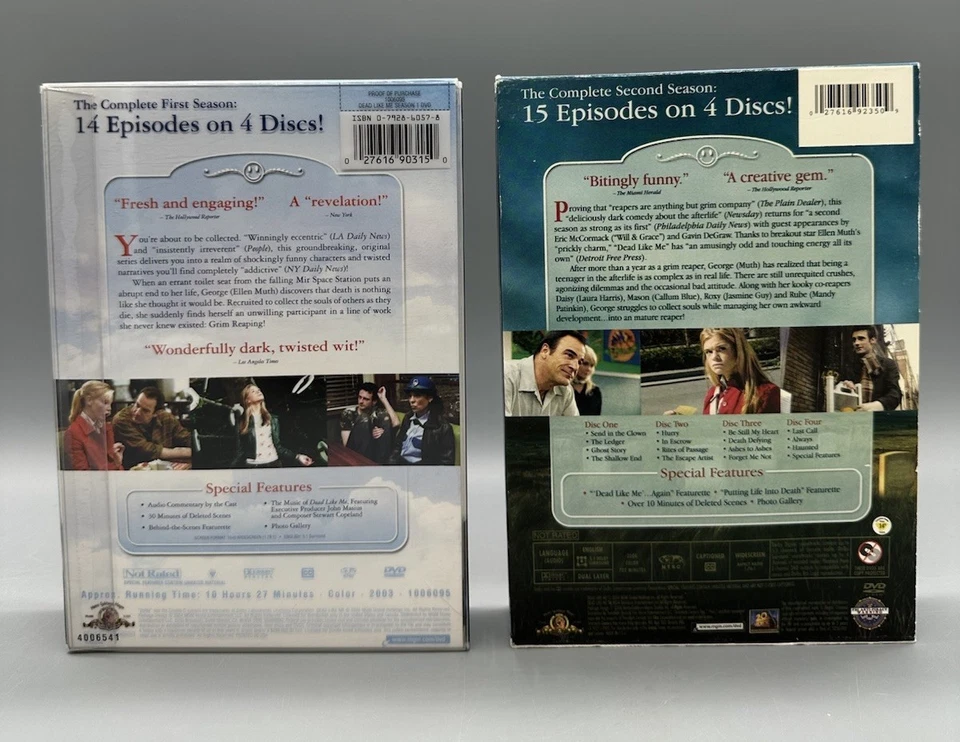 Dead Like Me: The Complete Series (Seasons 1 & 2, DVD) Showtime - Image 2 of 4