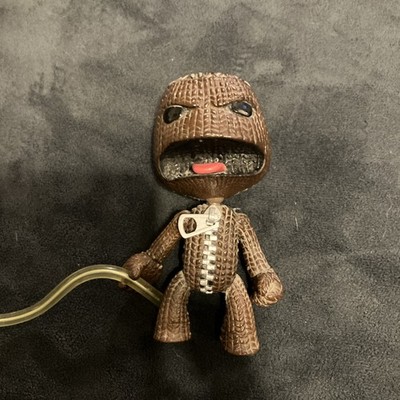 2009 LITTLE BIG PLANET Sackboy 4'' Action Figure MEZCO Toys Rare - Angry Face