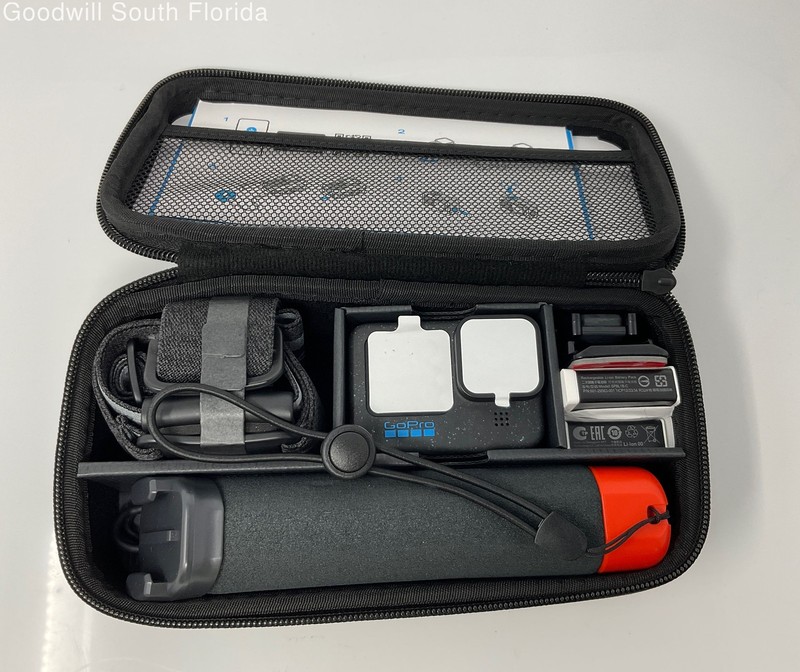 GoPro HERO 12 Black Action Camera w/ Case & Battery Strap Handle Accessories NCL