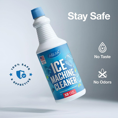 Ice Machine Cleaner and Descaler 32 Oz Maker for All Brands Opal Scotsman Active
