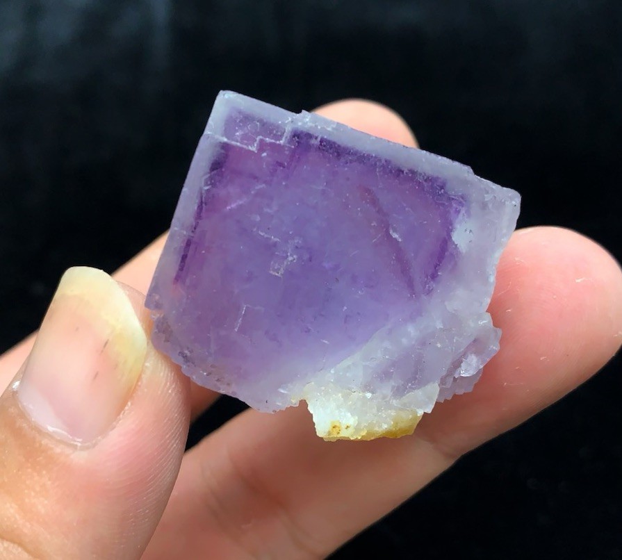 44.8g Rare Natural Purple Window Fluorite Specimen from China