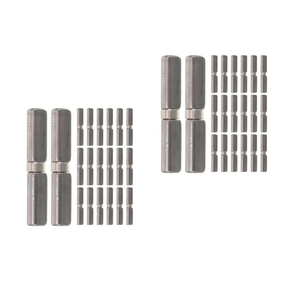 Bisagra pivotante de 40 piezas, bisagra de lágrima desmontable de 2,5"" para puerta