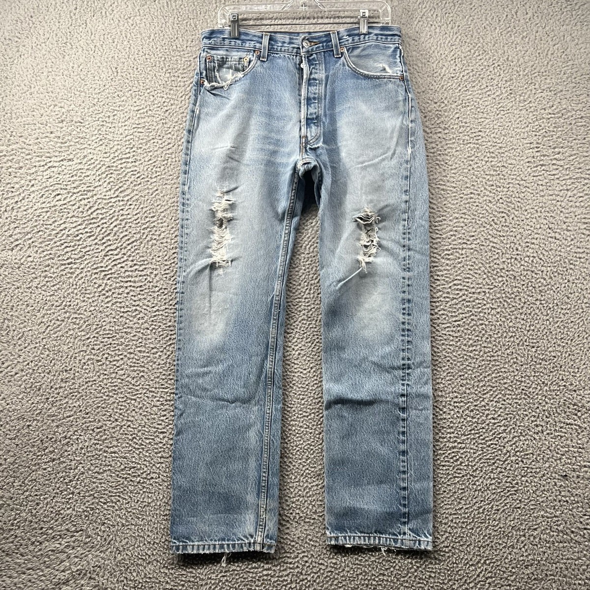 Vintage Levis 501 XX Jeans Mens Fit 33x32 Blue Denim Pants
