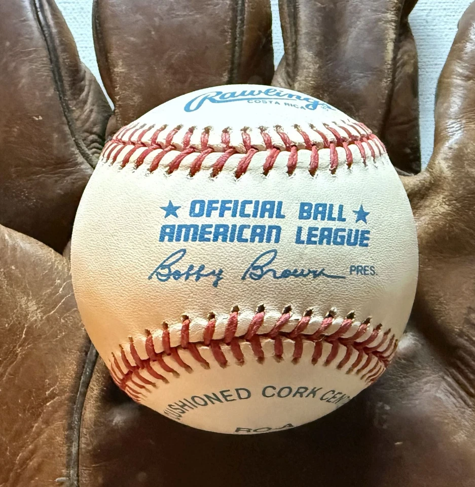 Don Larsen (d. 2020) Signed Autographed Official American League (OAL) Baseball - Image 2 of 2