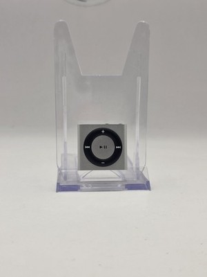 Apple iPod Shuffle 4. Generation 4G 2GB Silber Schwarz | MP3 Player | Kompakt