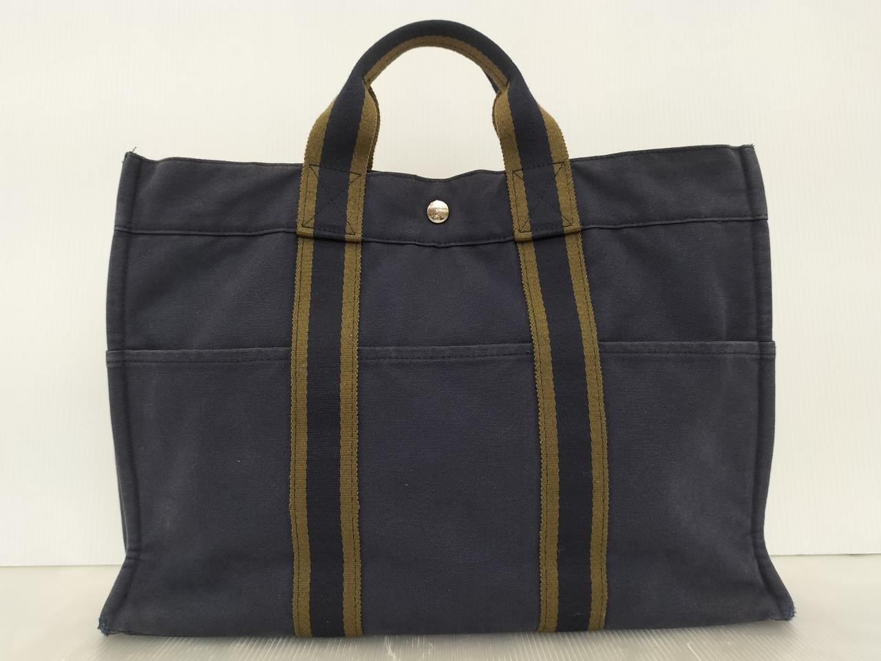 Hermes Fool Toe PM Leather Tote Handbag  