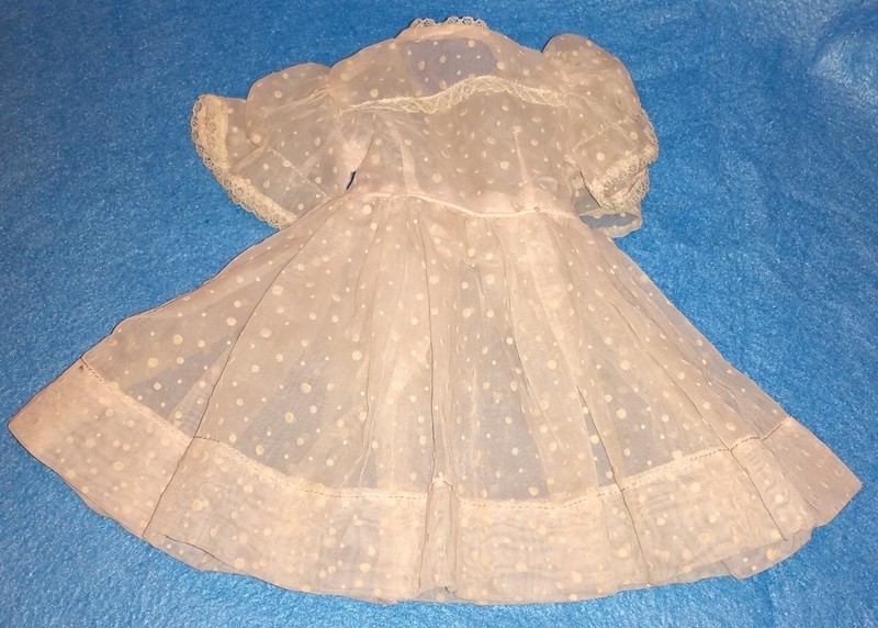 Vintage Terri Lee Sized Party Dress