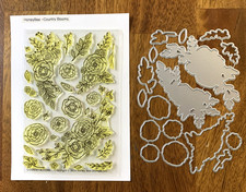 Country Blooms Honeybee Stamp Set Honey Cuts Metal Die Set HBST026 - HBDS026