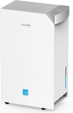 4500 Sq.Ft Most Efficient Energy Star 2024 Dehumidifier,AEOCKY Max 74 Ivory 