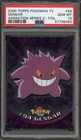 Pokemon Topps Gengar Animation Series 2 Foil #94 PSA 10 Gem Mint