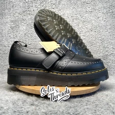 Dr. Martens Ramsey Quad Stud Platform Creepers Size 13 Men Black