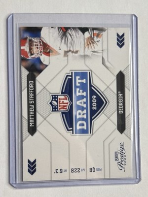 2009 Playoff Prestige - Nfl Draft Class Matthew Stafford #18 (RC)