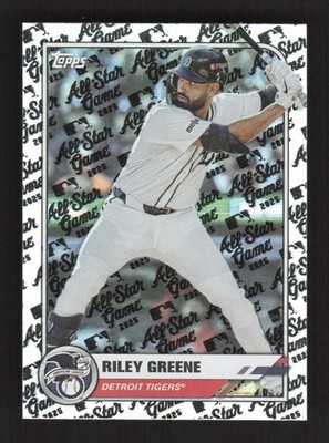 2025 Topps All Star Game #59 Riley Greene Rainbow Foil Detroit Tigers