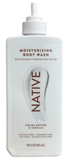 Native Cocoa Butter Vanilla Moisturizing Body Wash 18 oz, Broken Pump
