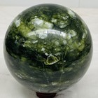 Natural Southern Jade Sphere Green Serpentine Crystal Ball Healing 2720g 5.99LB — photo 6