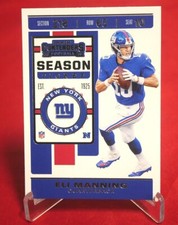 Eli Manning Panini Contenders 2019 Football Card #51
