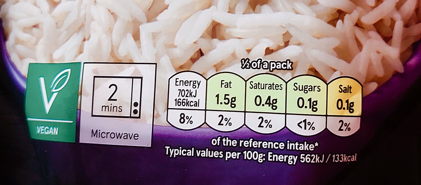 3x 250g Tesco BASMATI RICE cooked basmati rice vegan ready in 2 mins eBay