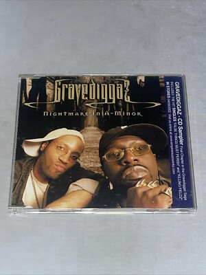 GRAVEDIGGAZ NIGHTMARE IN A-MINOR CD SAMPLER ULTRA RARE RAP HIP-HOP