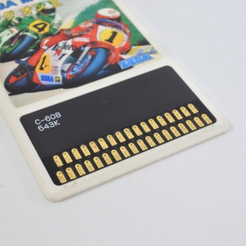 Sega My Card HANG ON II 2 C-60 Card Only Mark III 2044 m3c - Picture 3 of 3