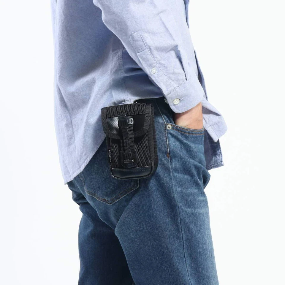 Yoshida PORTER HEAT POUCH Negro Hecho en JAPÓN W70xH120xD30mm 703-07886 NUEVO Foto 3 de 4