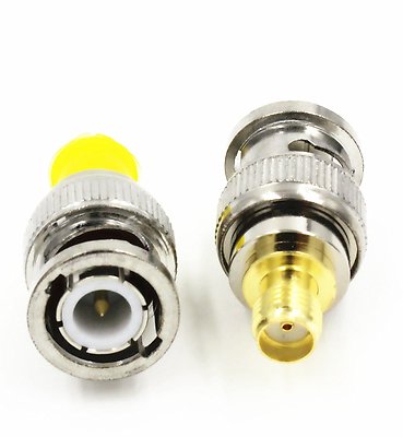 1 x New BNC Male Plug to SMA Female Jack RF Adapter Connector high quality quic